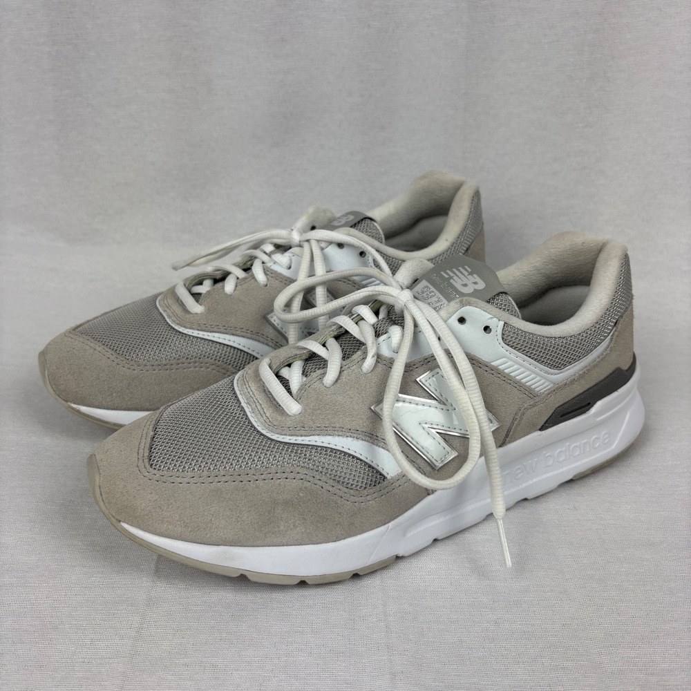 New Balance Womens‎ 997H Sneaker Size 10 Rain Cloud/White Casual